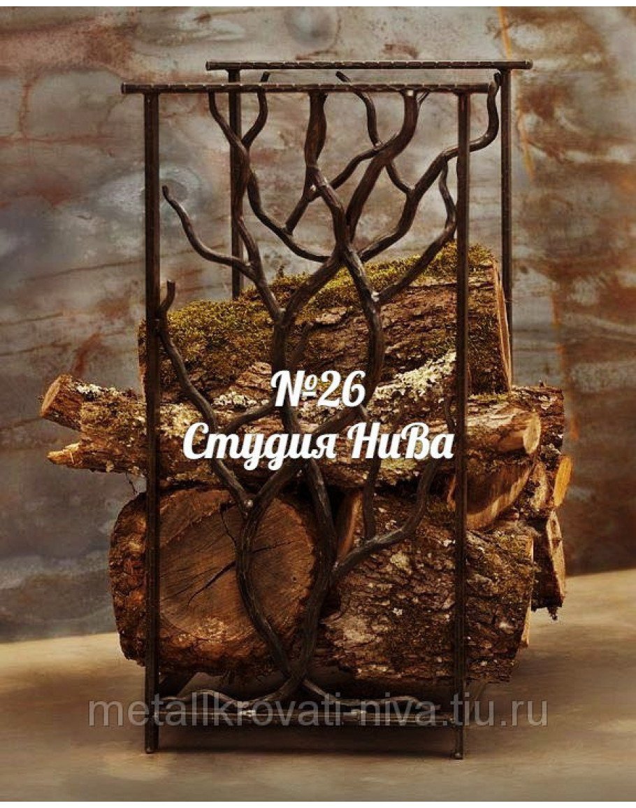 Кованые дровницы