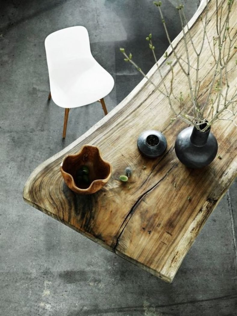 Дерево в стиле Wabi Sabi