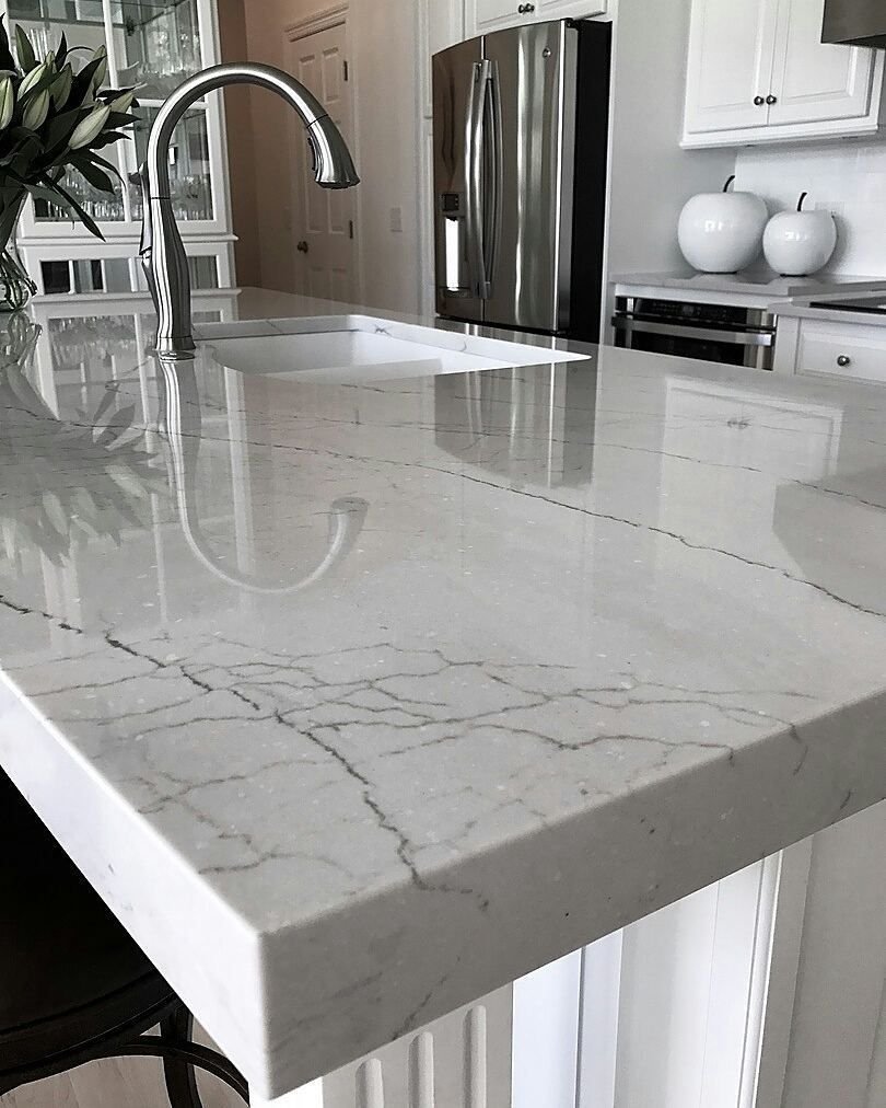 Corian белый мрамор