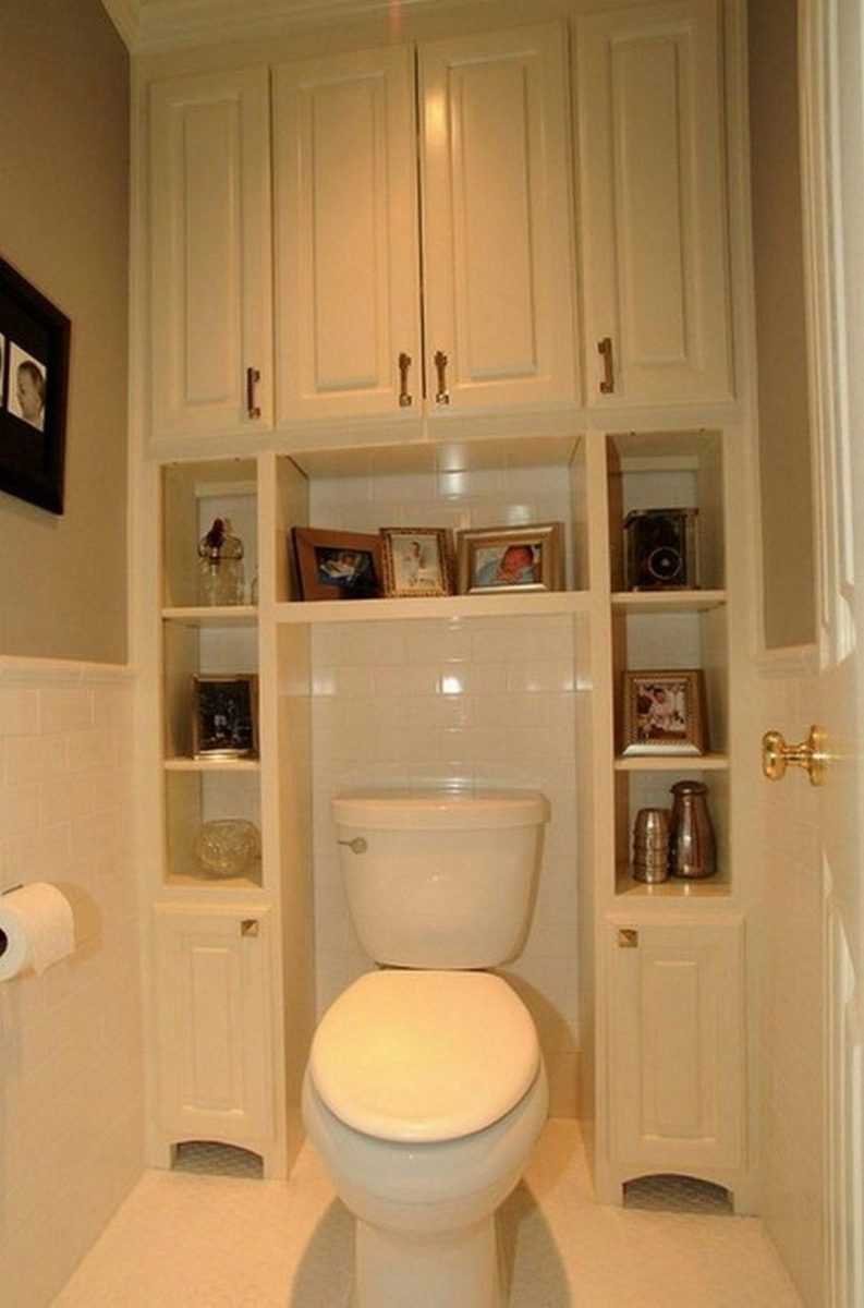 Встроенная мебель для туалета