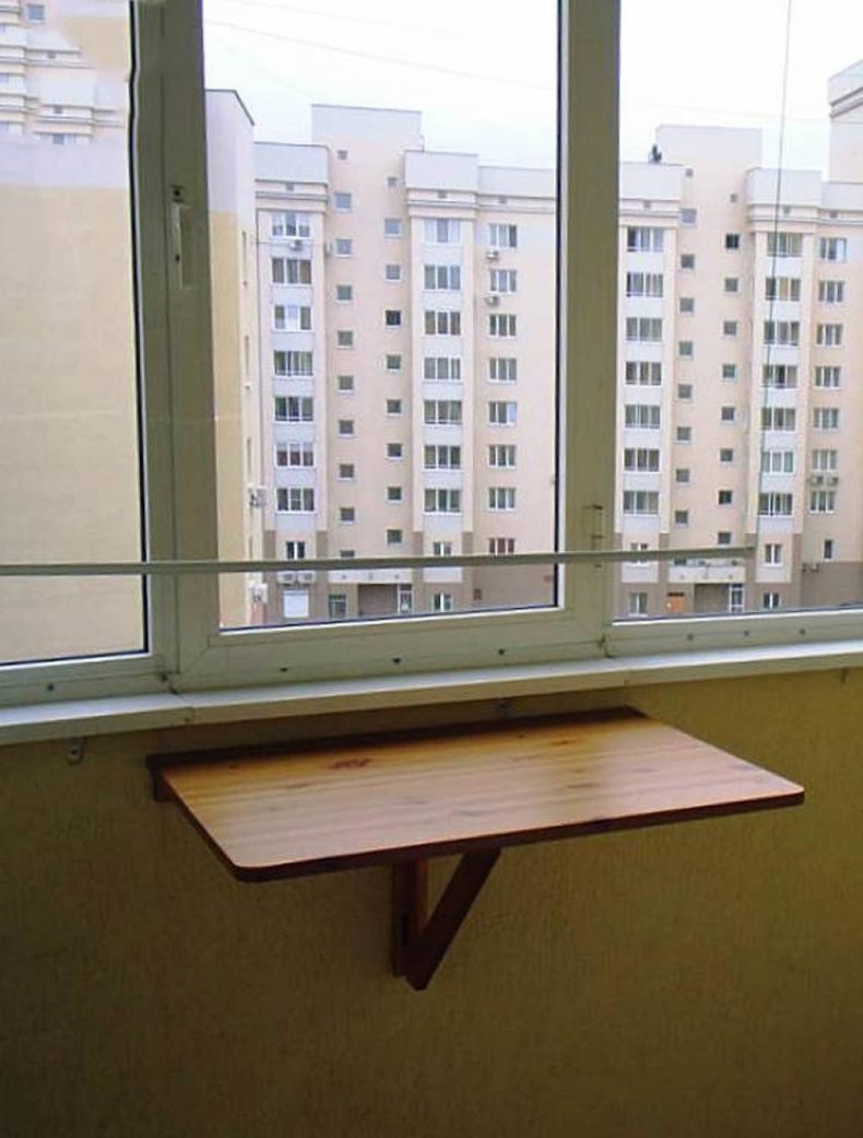 Откидной столик на балкон