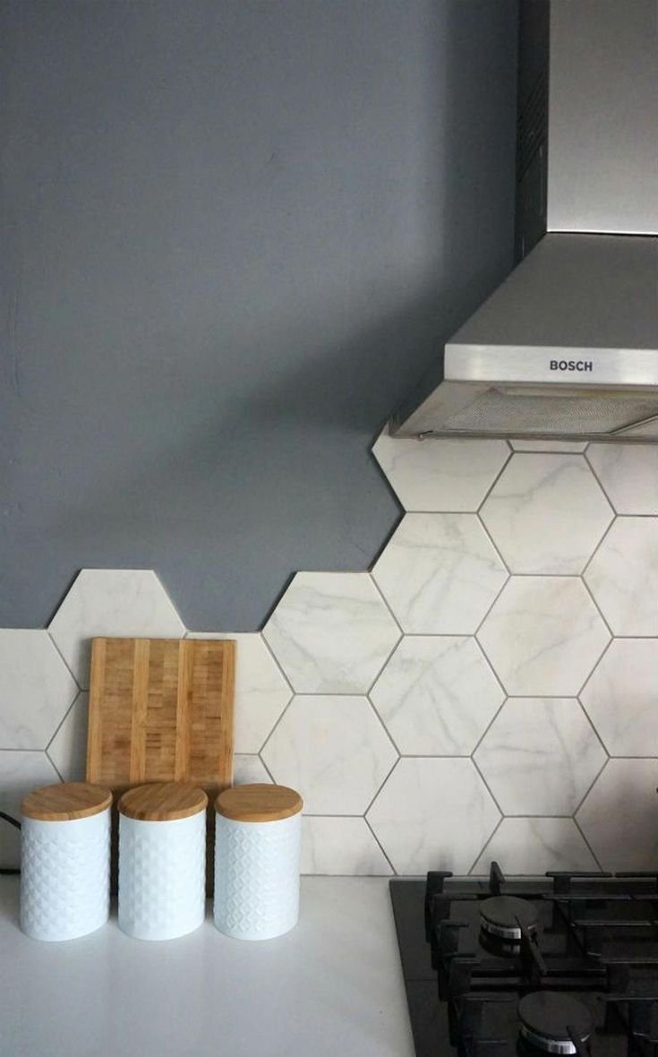 Hexagon White фартук