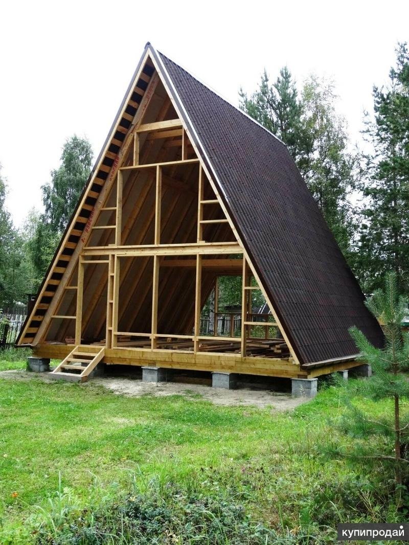А фрейм дом шалаш