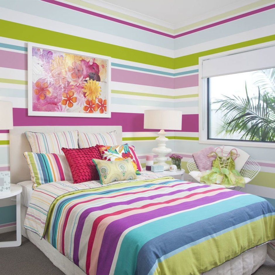 Яркие цвета для комнаты