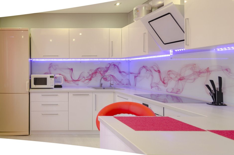 Кухонный фартук абстракция