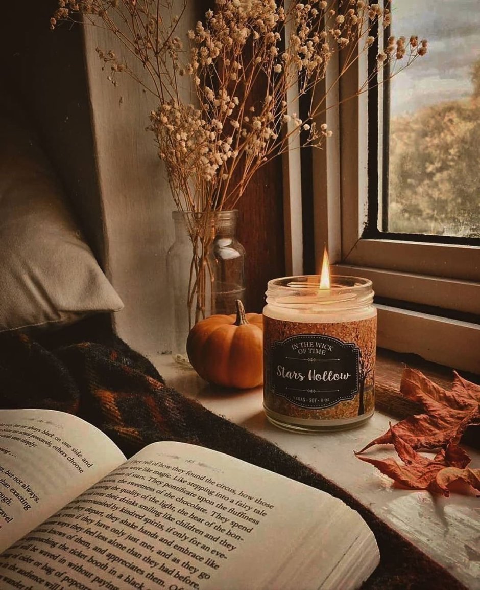 Уютная атмосфера с книгой