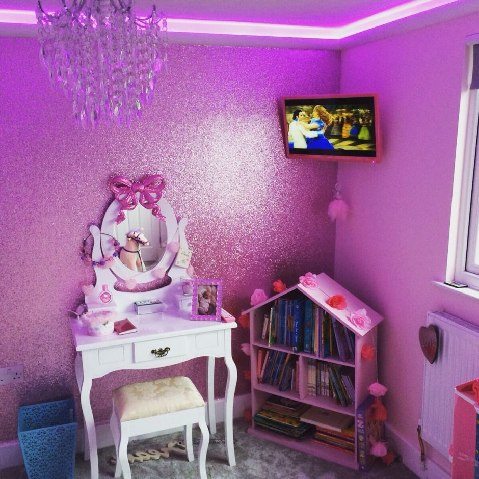 Радужная комната для девочки