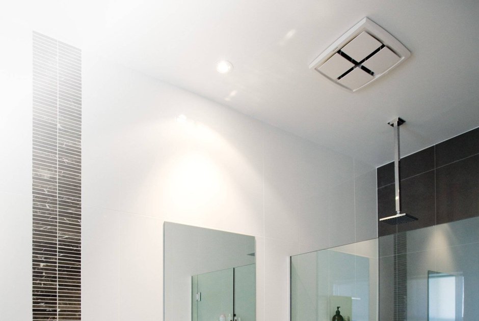 Потолочный вентилятор в ванную комнату
