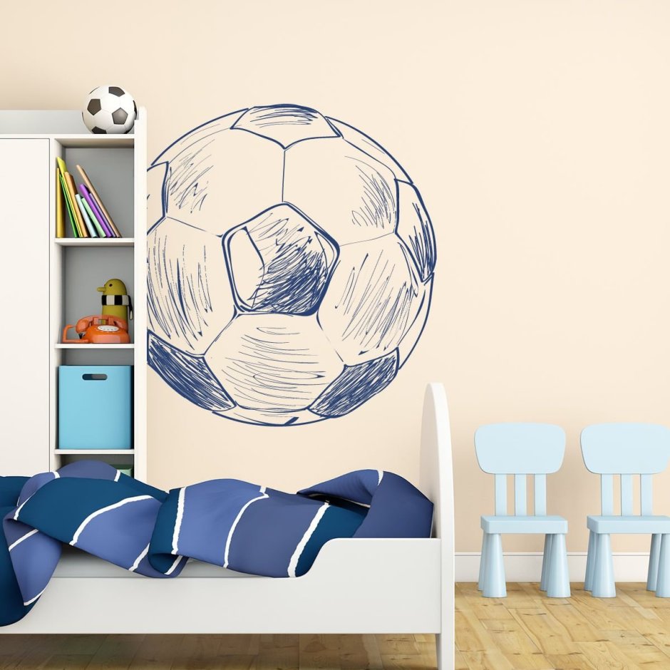 Комната для мальчика футбол