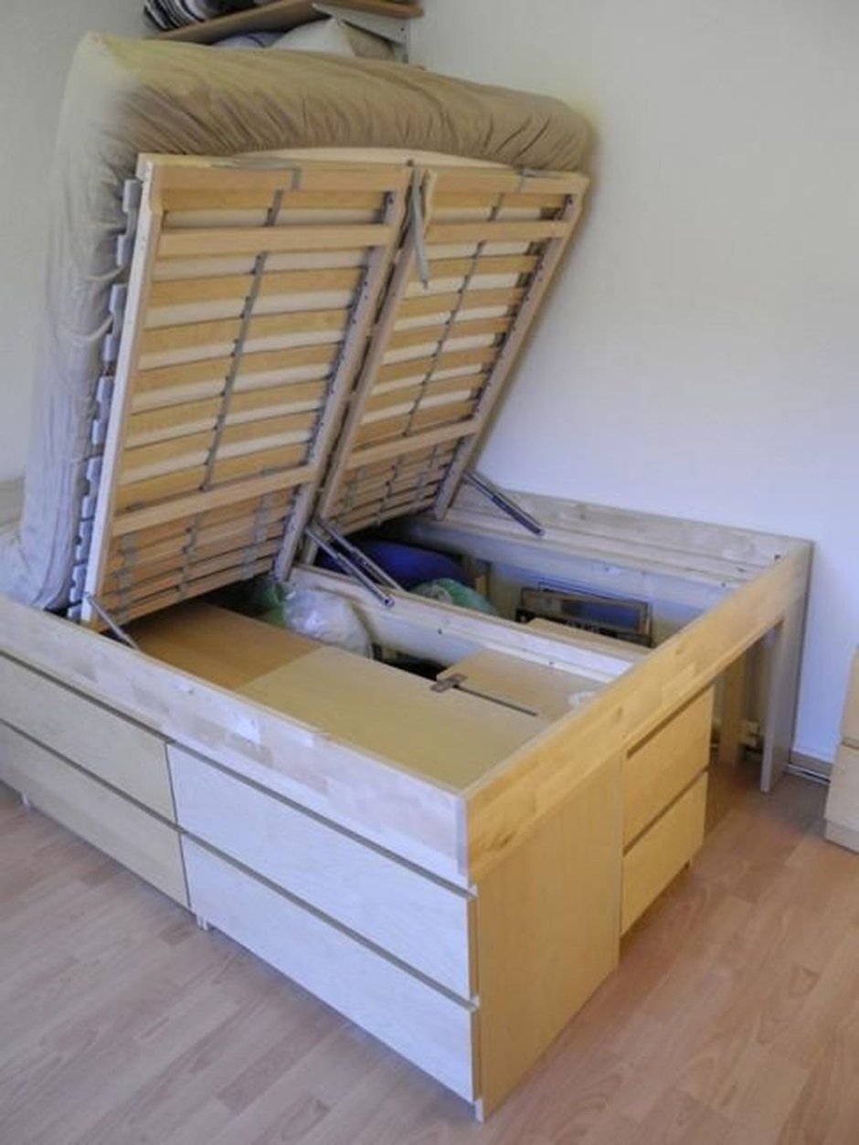 Кровать ikea подиум