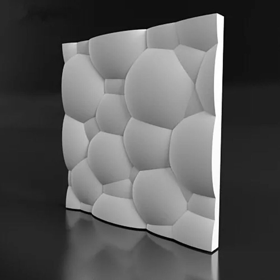 Гипсовая 3d панель "Stahl"