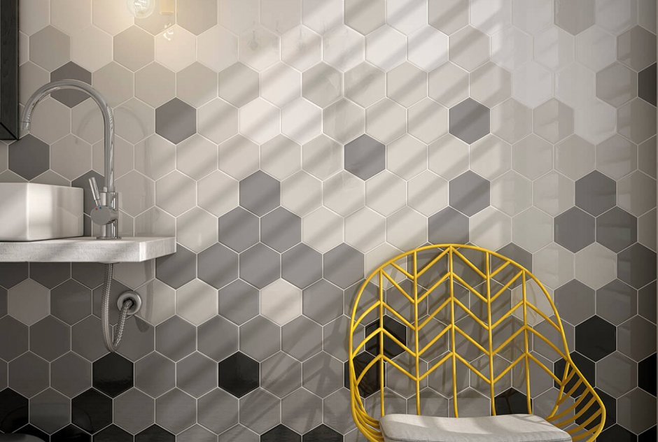 Плитка equipe Scale Hexagon