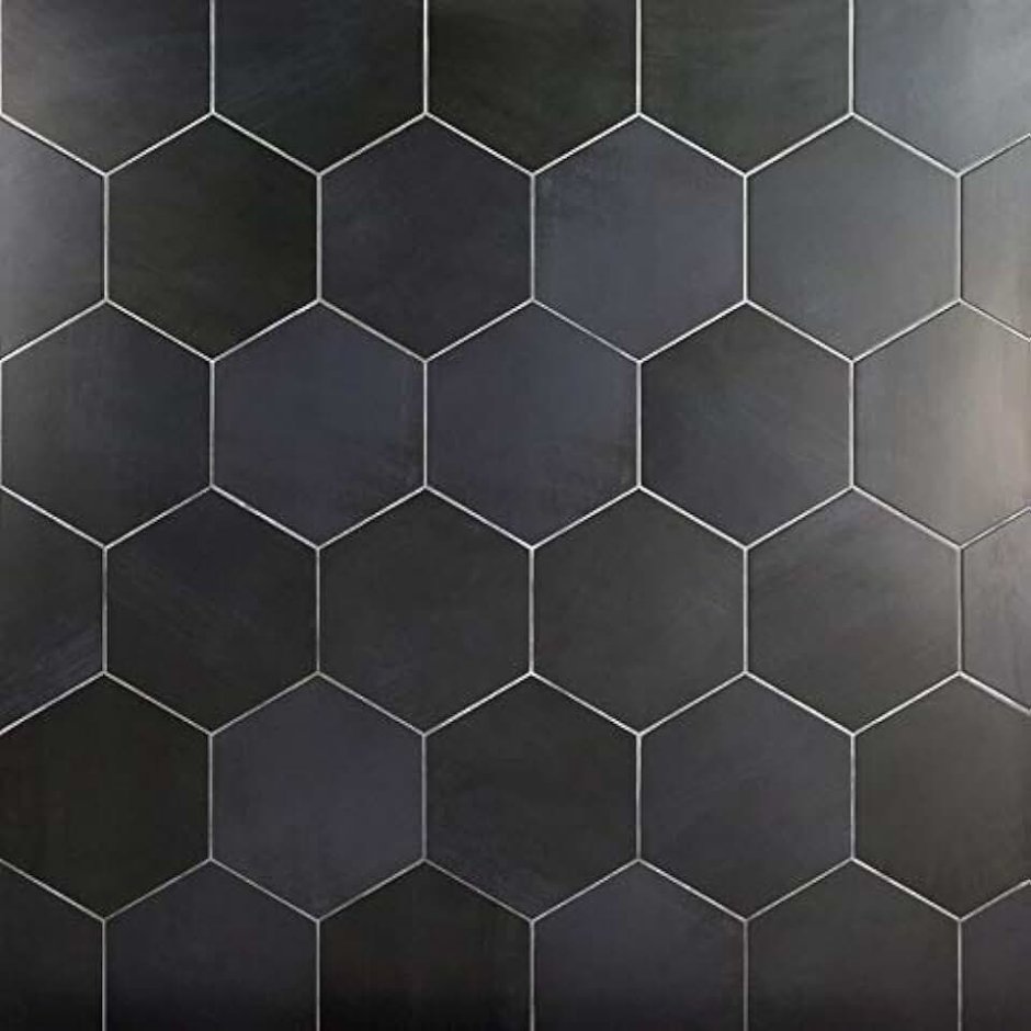 Керамогранит equipe Hexatile 20338 negro Mate 17,5x20