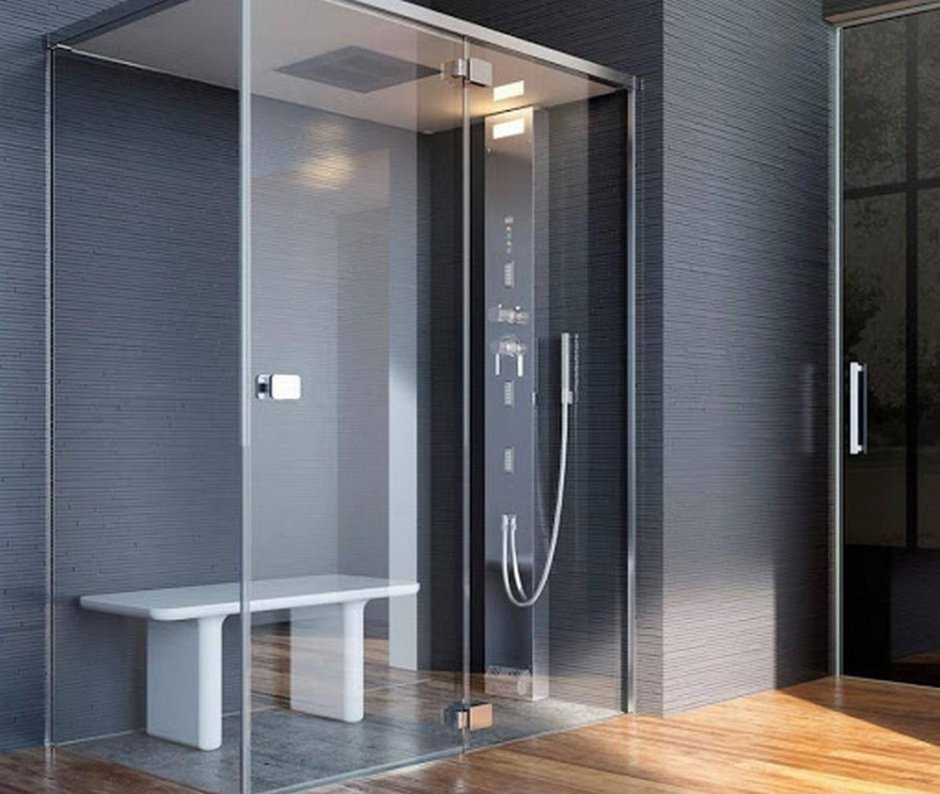 Душевая кабина модель Full Glass Shower Room ks0909 стекло 6мм