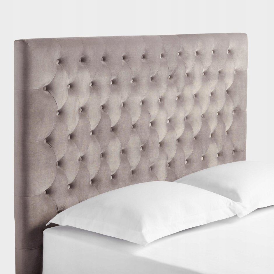 Кровать с мягкой спинкой