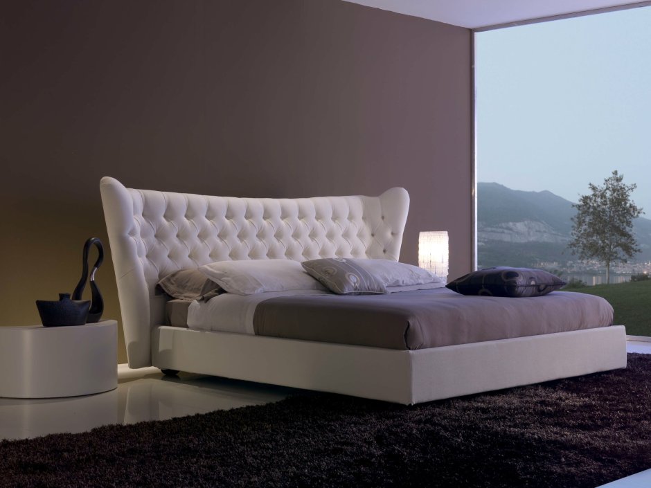 Современные кровати двуспальные эксклюзивные