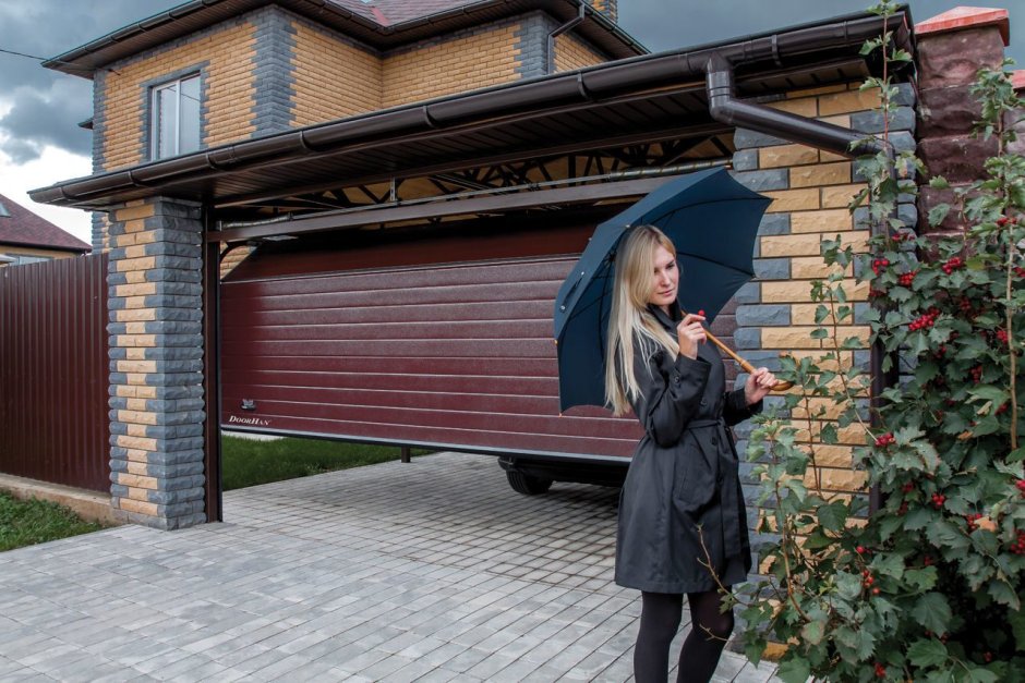 Навес с воротами Дорхан