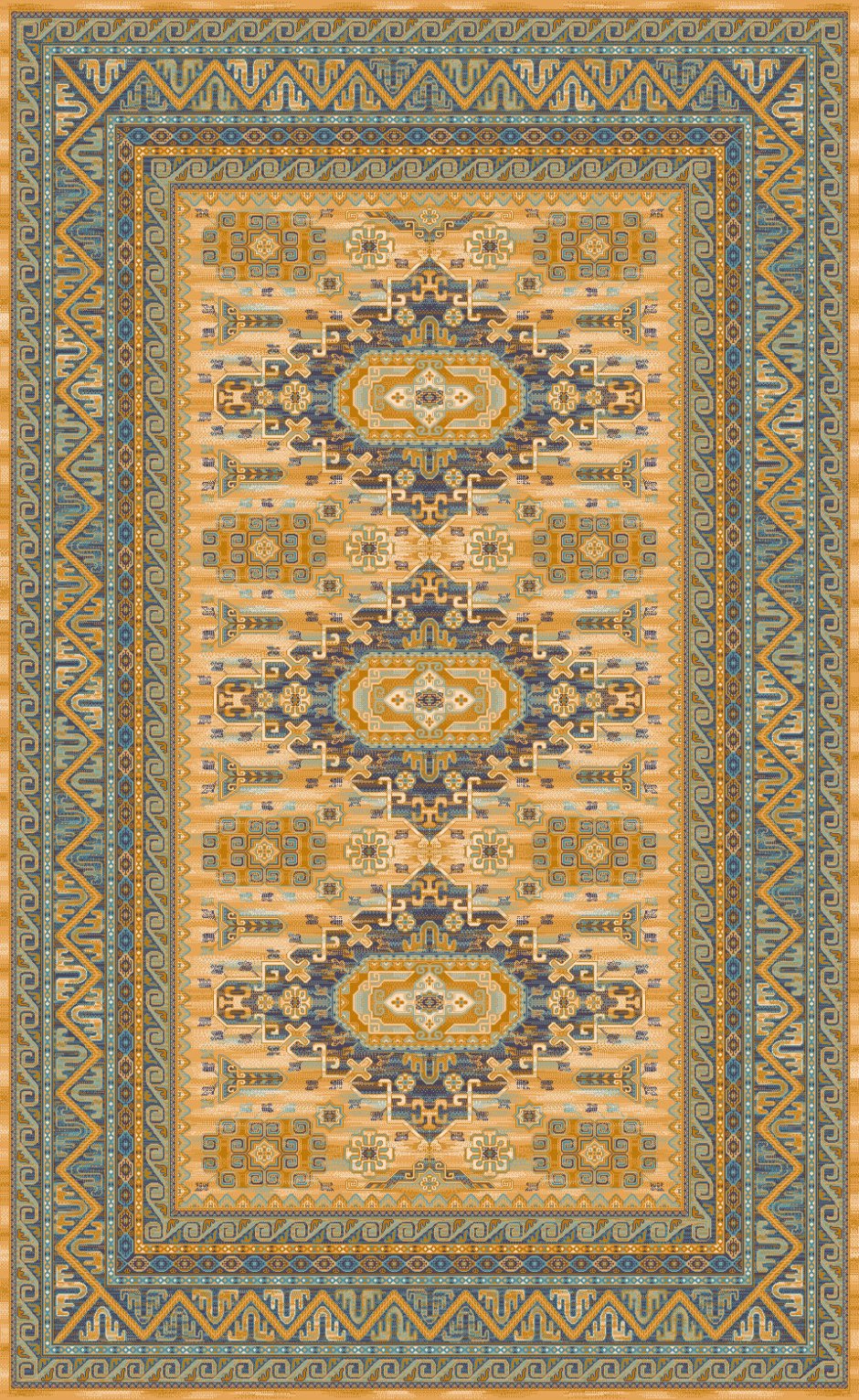 Молдавский ковер floare-Carpet Flora 56-1126 , 1.50*2.90