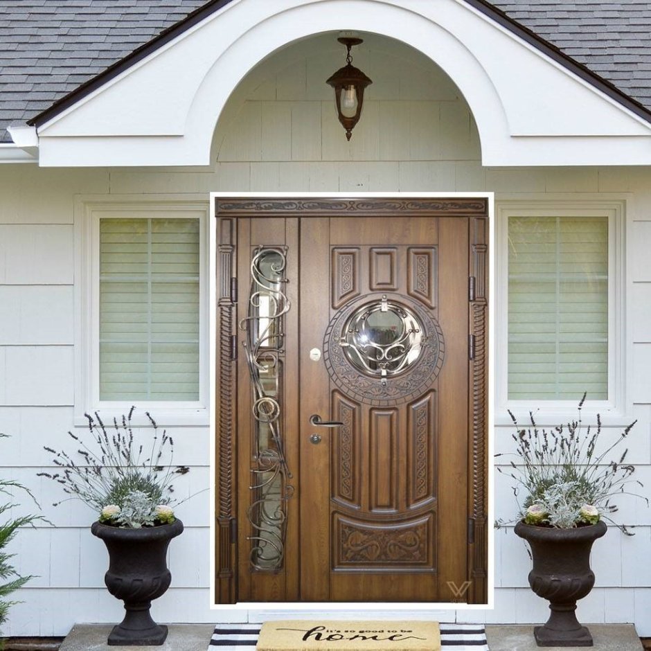 Красивые уличные двери