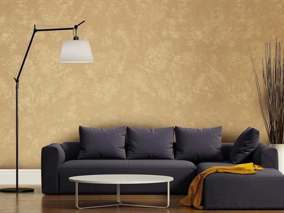 Декоративная штукатурка в интерьере