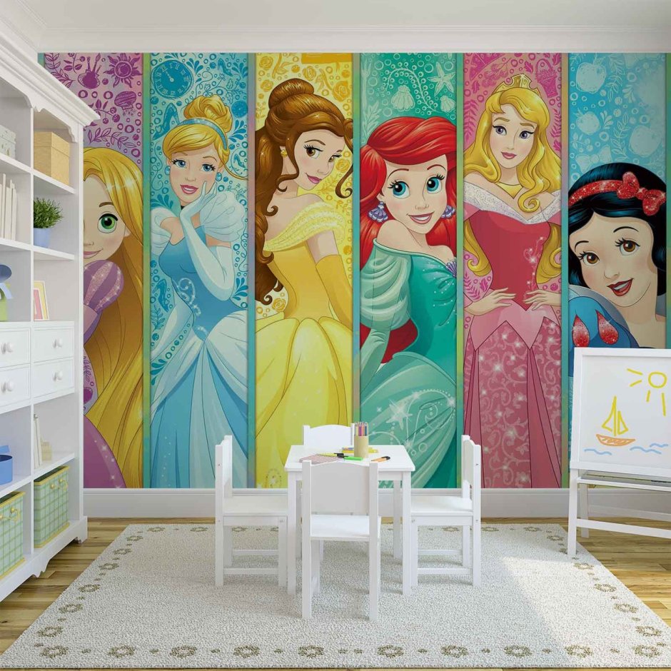 Комната для девочки принцессы Диснея