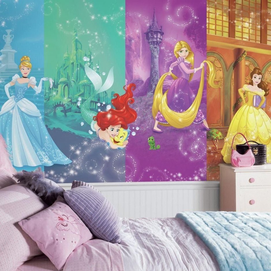 Спальня принцессы в стиле Дисней