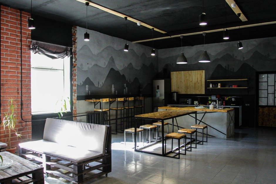 Хостел в стиле лофт