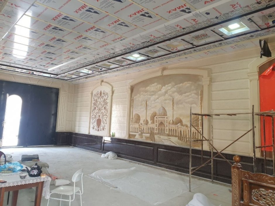 Красивые 3д фасад из травертина