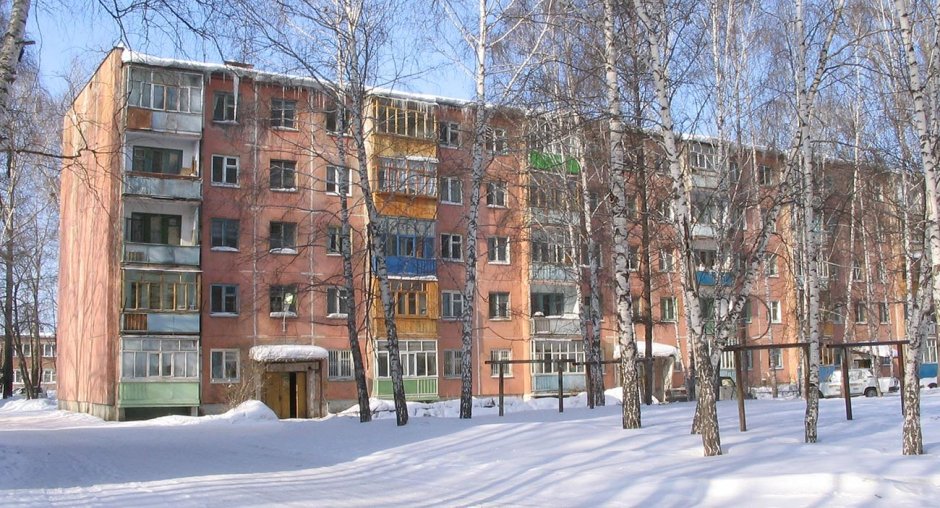 Пятиэтажный дом Екатеринбург