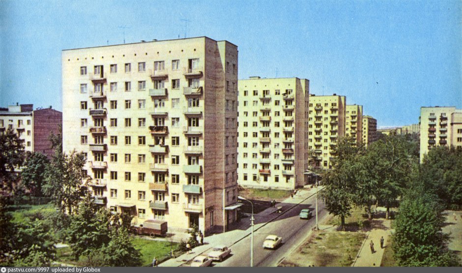 Жилые здания 1960-1970 СССР