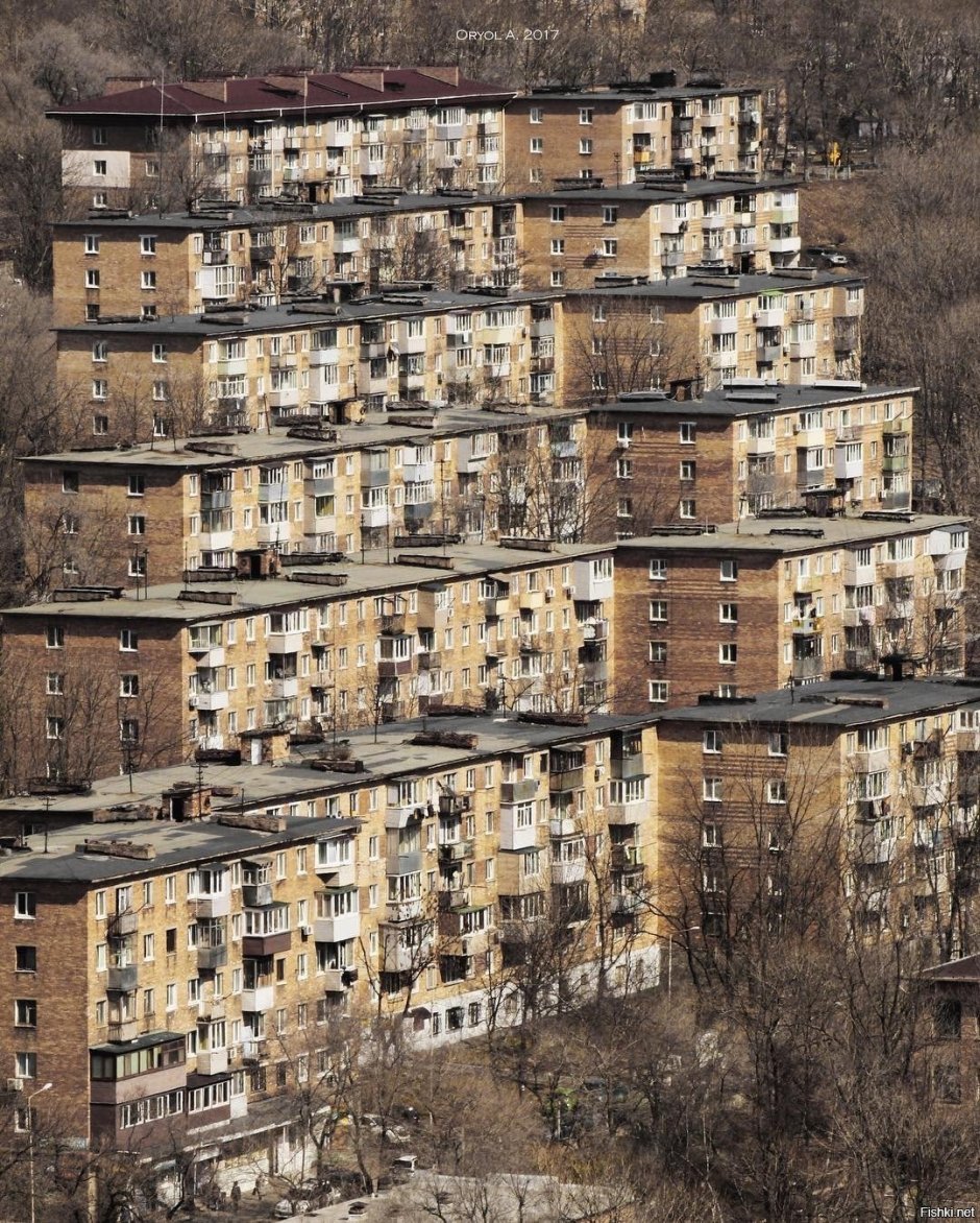 Старые панельные дома