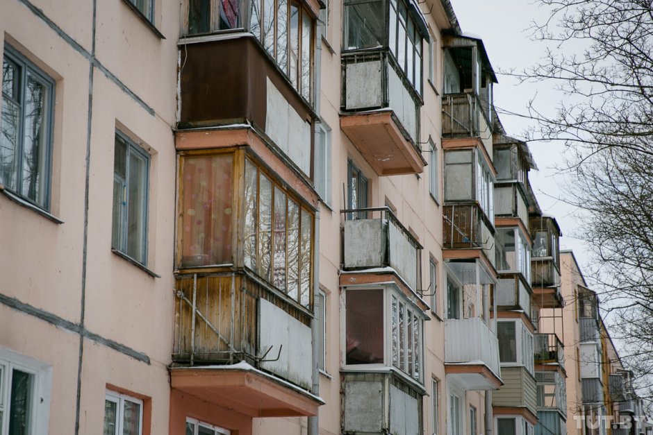 Старый балкон