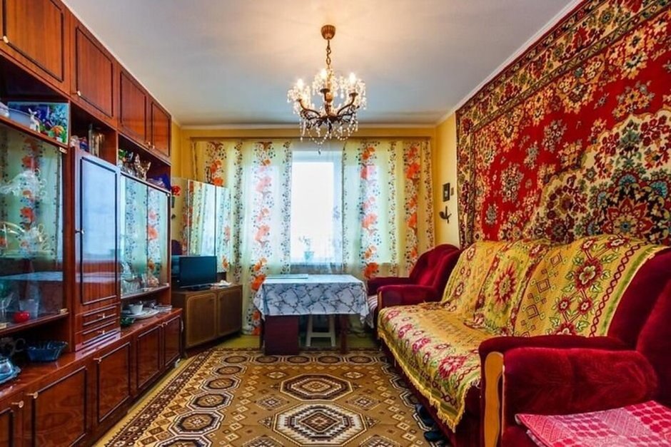 Интерьер квартир в 90-е годы