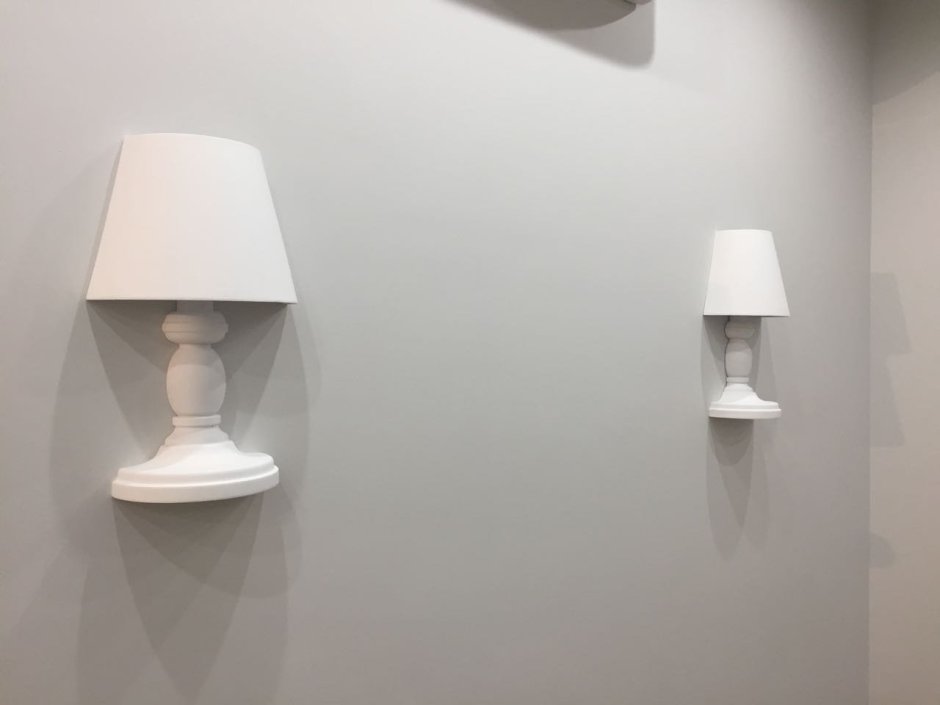 Гипсовые светильники настенные