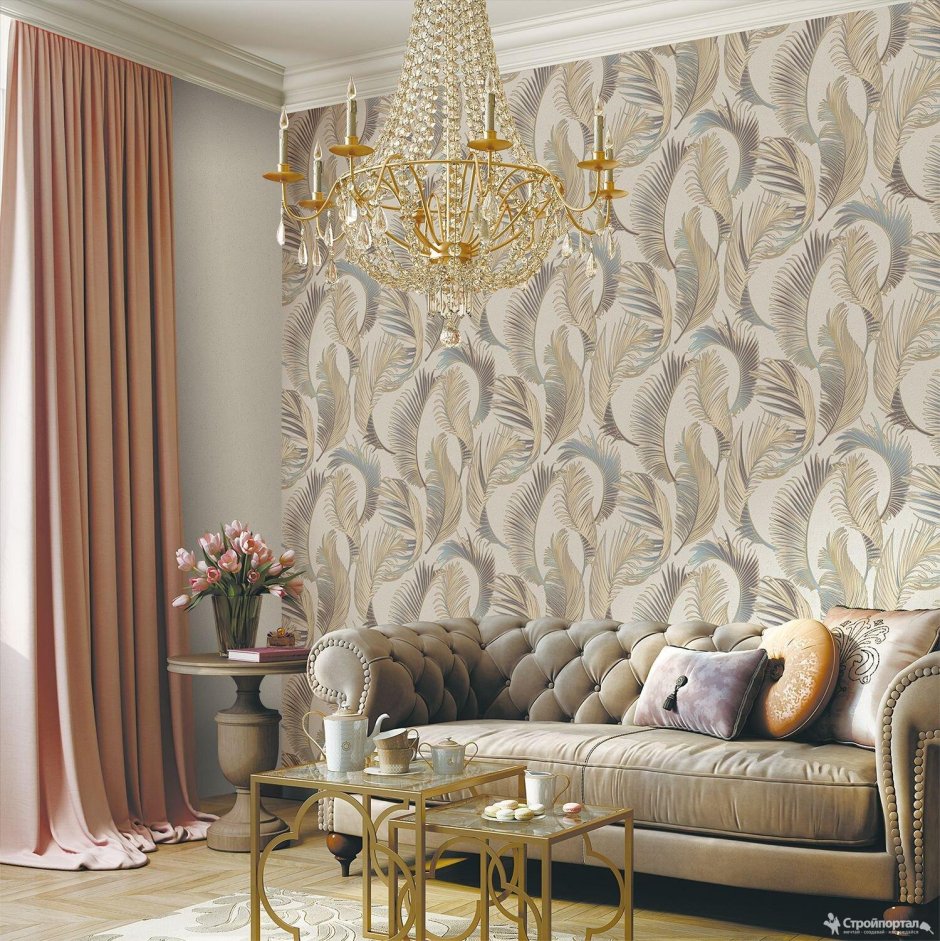 Обои Erismann Neochic в интерьере