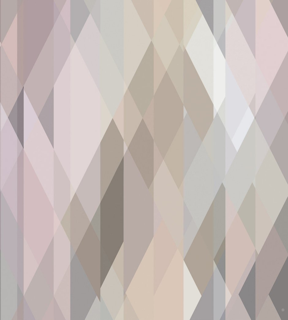 Обои с геометрическим рисунком