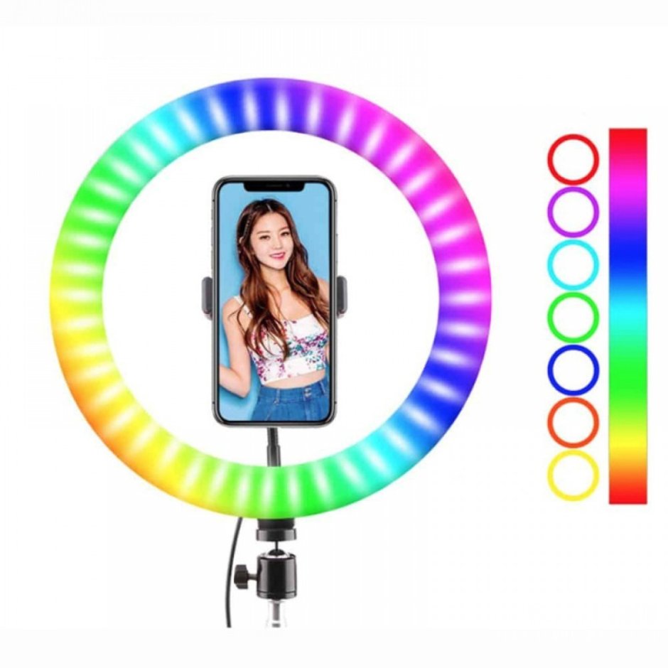 Кольцевая лампа RGB led mj26