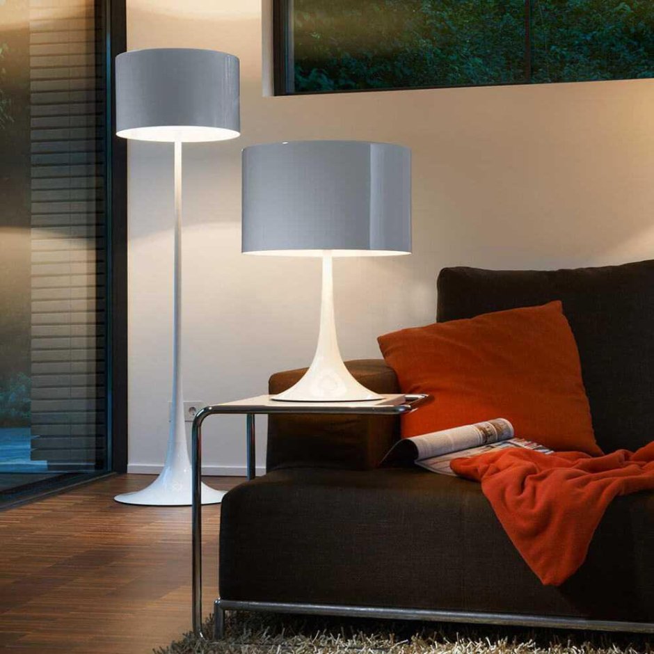Flos spun Light f shiny White f6612009