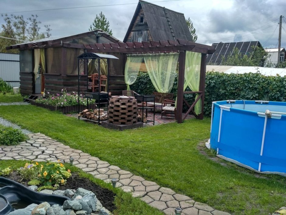 Дачный участок для отдыха