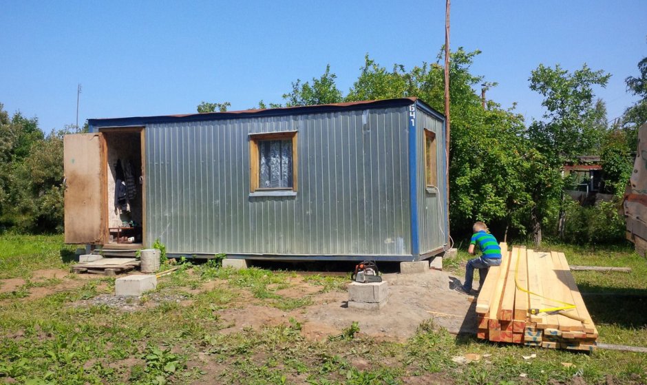 Облагородить вагончик