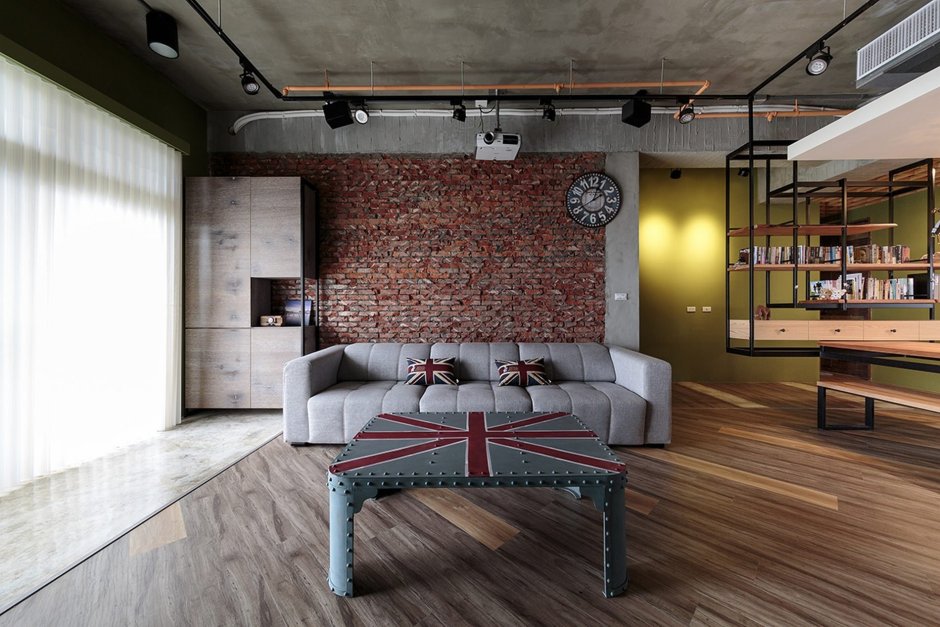 Воздуховод в стиле лофт