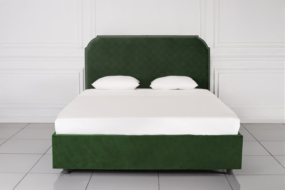 Кровать с мягким изголовьем VITSET кровать circle