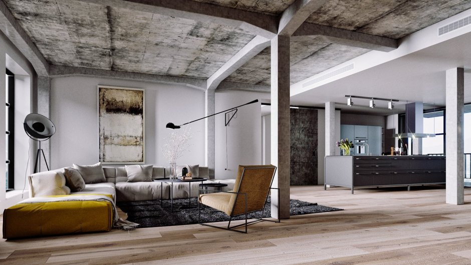 Loft потолок 3ds Max