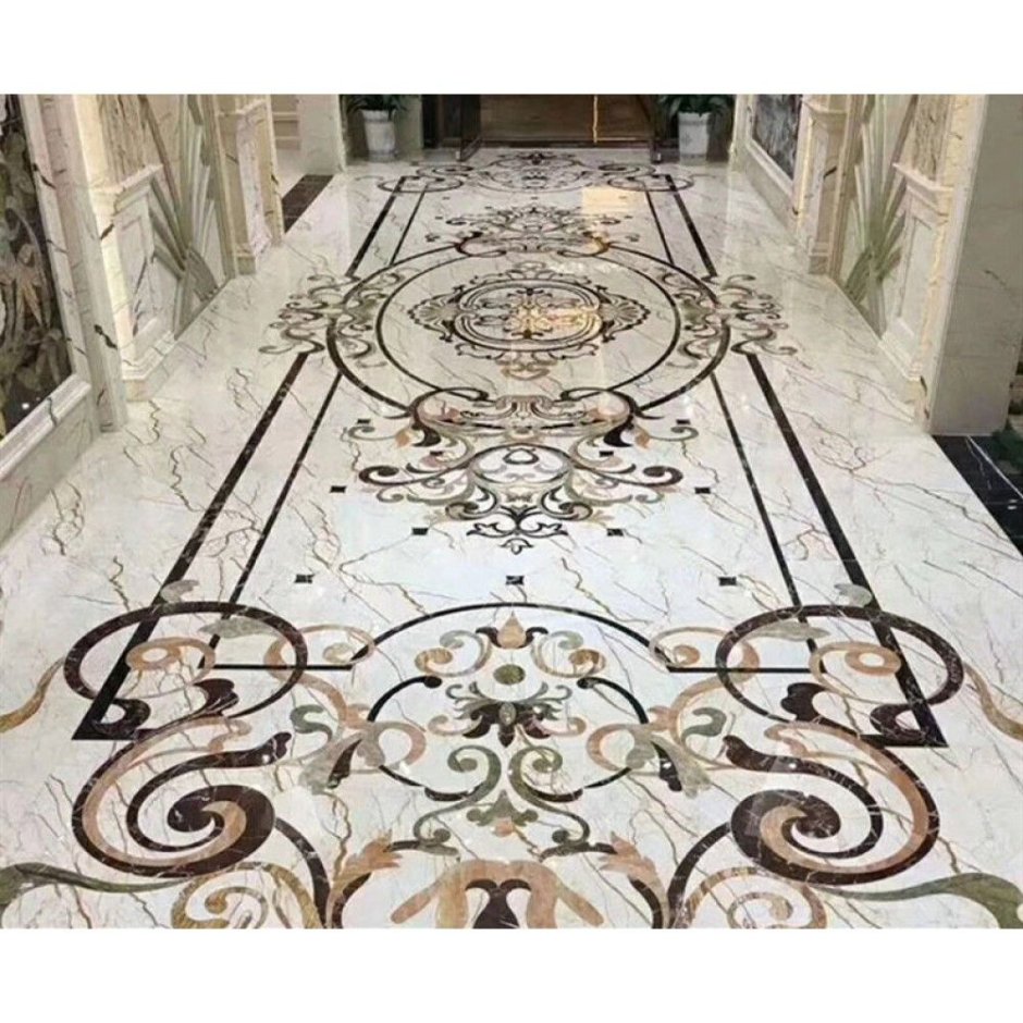 Мраморный пол