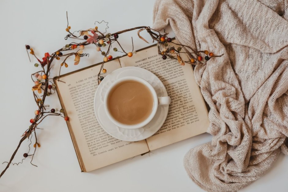 Эстетика книг и кофе