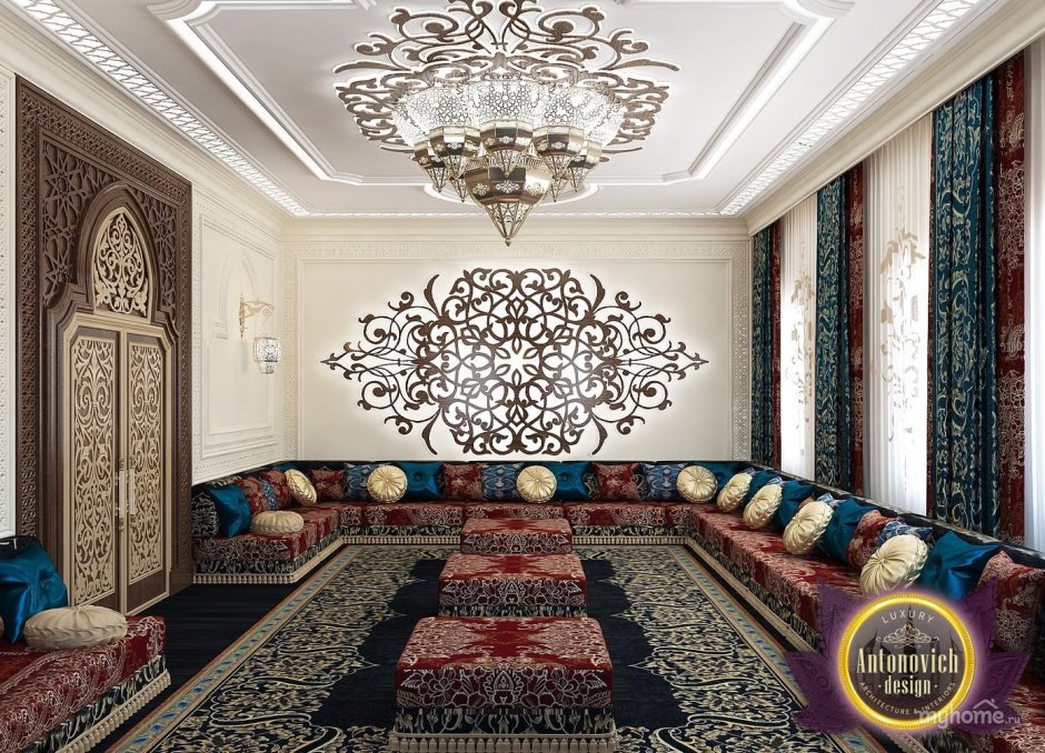 Antonovich Design гостиная в арабском стиле