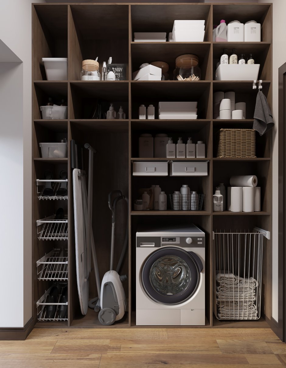 Гардеробная постирочная