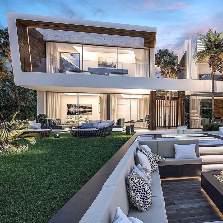 Современные дома и культурные