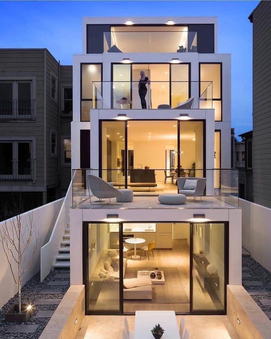 Дом в стиле Модерн