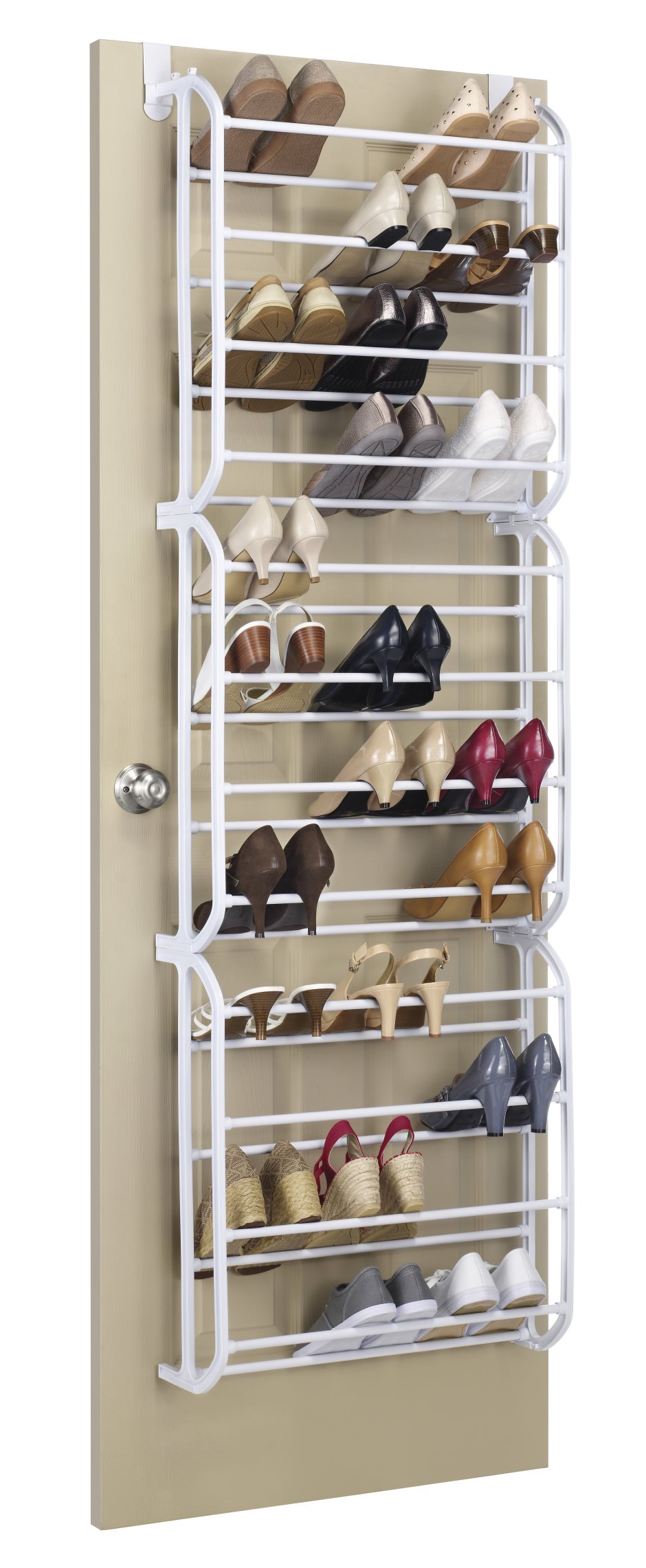 Prepac 36 pair Shoe Storage Rack, White